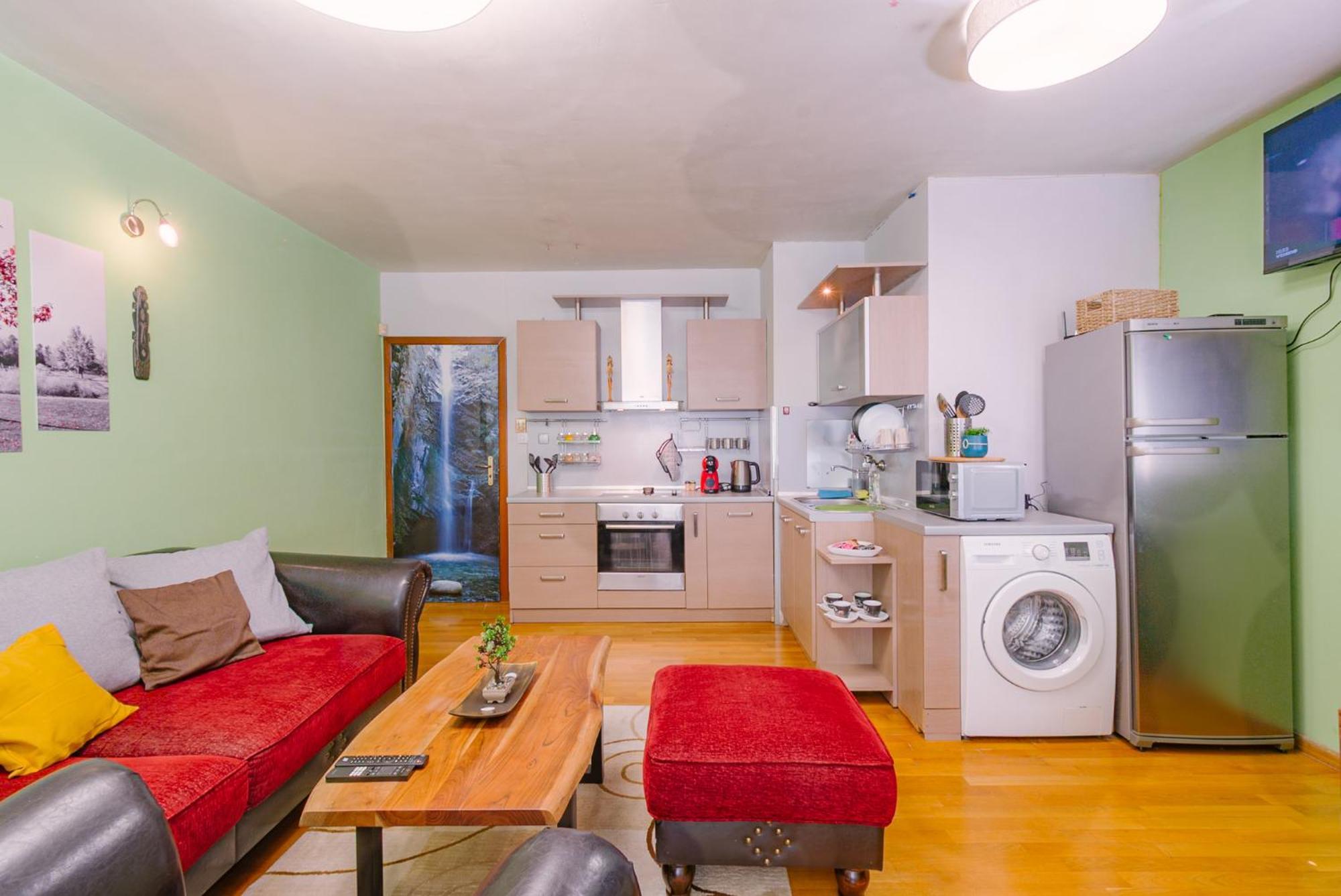 Top Center Spacious Apartment With Ac And Free Underground Parking Sofia Exterior foto